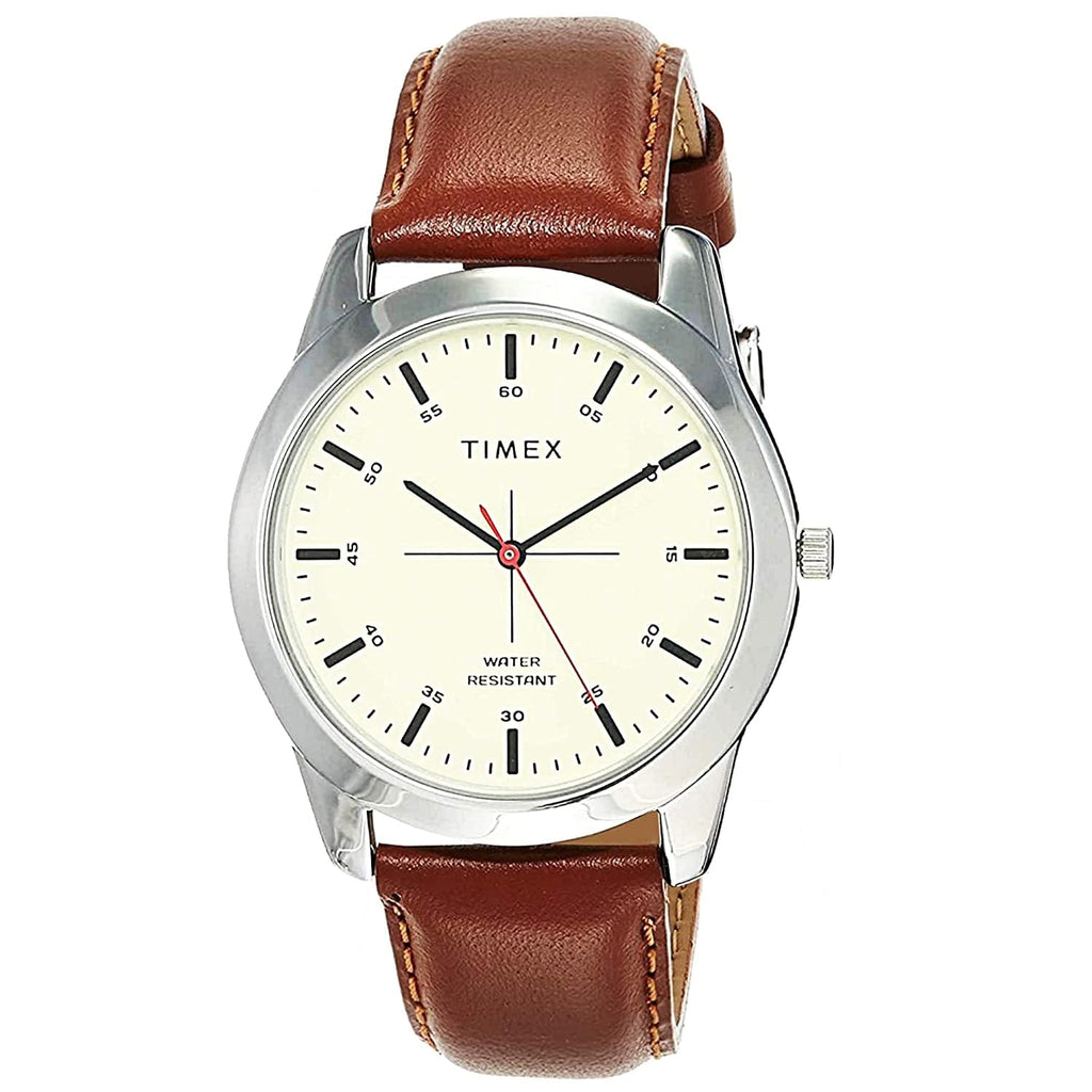 TIMEX Classics Analog Watch for Men with Round Dial & Water Resistant Man's Wrist Watches