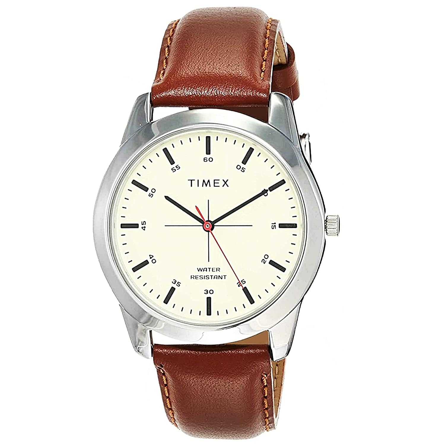 TIMEX Classics Analog Watch for Men with Round Dial & Water Resistant Man's Wrist Watches