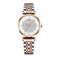 NIBOSI Women Watches Analogue Wrist Watches Watches for Women's & Girls&Miss&Ladies Rose Gold Dial Watch with Stylish Diamond Studded Watch